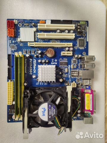 Системная плата сокет 478 ASRock P4i945GC