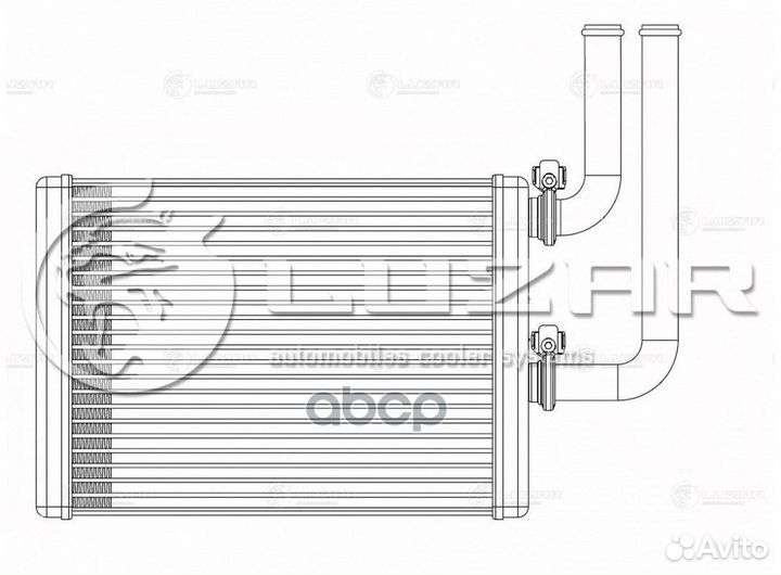 Радиатор отоп. для а/м Mitsubishi Lancer (00)