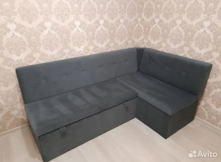 Кухонный диван из велюра от производителя