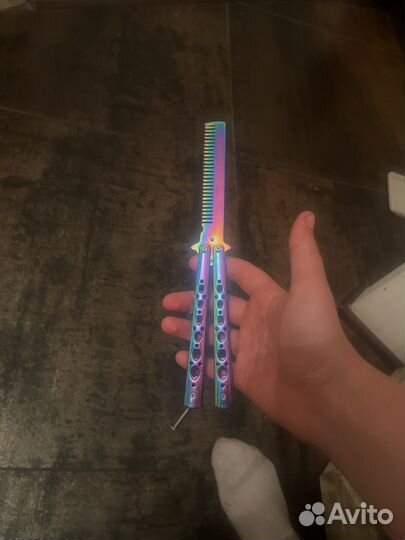 Тренировочный нож бабочка