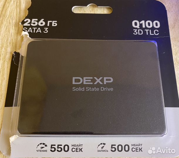 Твердотельный накопитель SSD dexp 256 GB