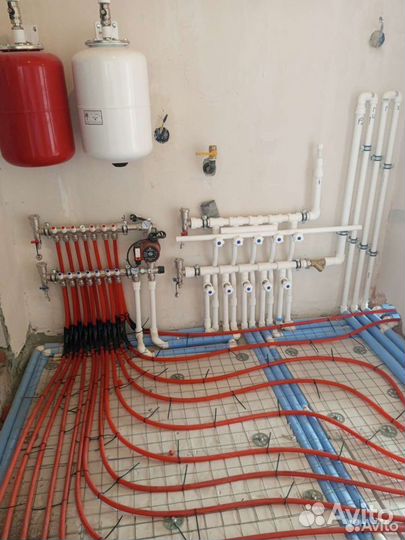 Отопление, Водоснабжение, Канализация под ключ