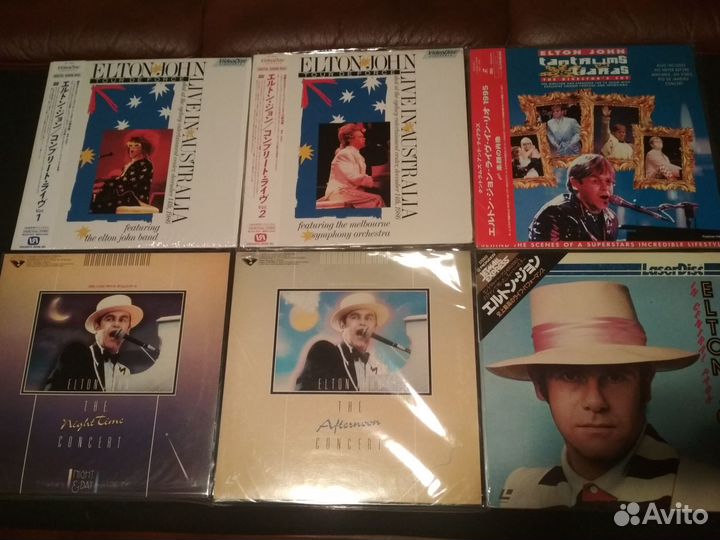 Лазерные диски LD LaserDisc Elton John (Japan)