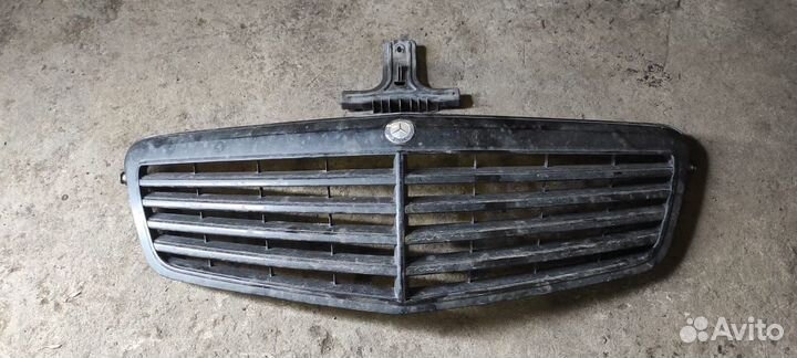 Решетка радиатора на mercedes w 212 рестайлинг