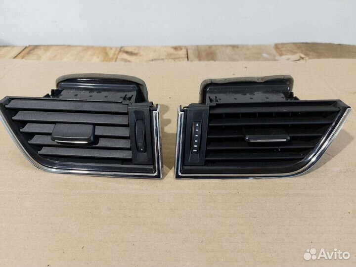 Боковые дефлекторы торпедо Skoda Octavia A7