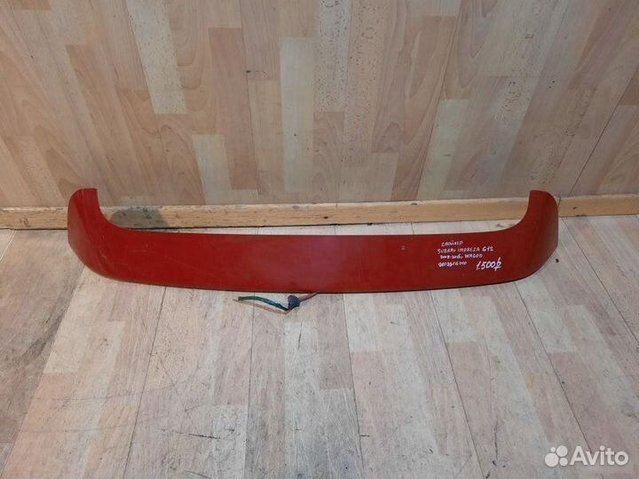 Спойлер Subaru