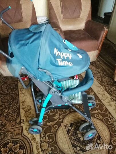 Прогулочная коляска трость бу