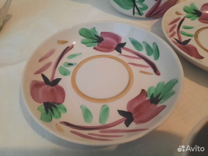 Чайный сервиз вербилки СССР