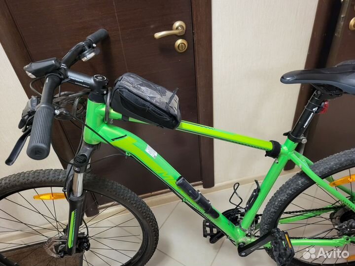 Велосипед Merida Big.Nine 40-D (20, зел-чер)