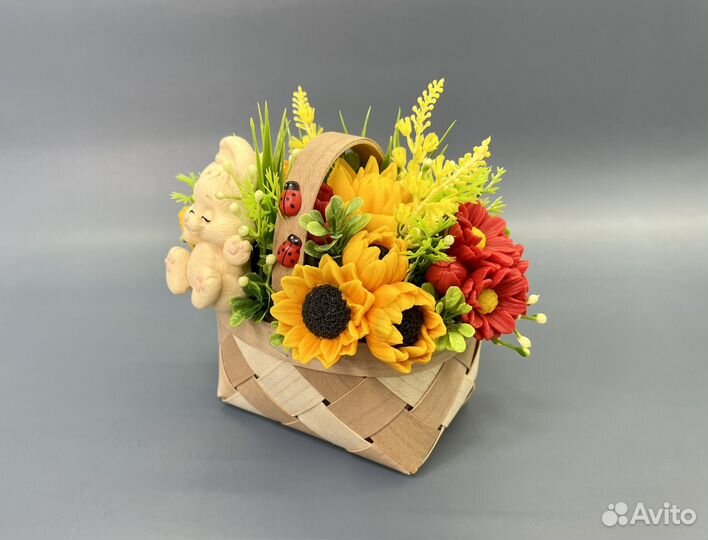 Осенний букет / Цветы воспитателю,няне / Мыло