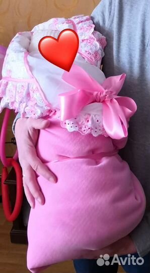 Конверт на выписку для девочки