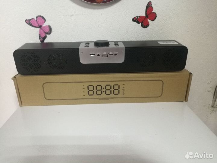 Часы - колонка