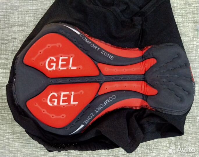 Велотрусы с гелевыми подушечками
