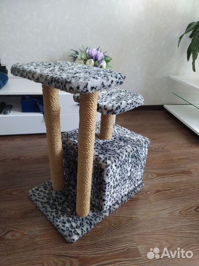 Когтеточка домик для кошки