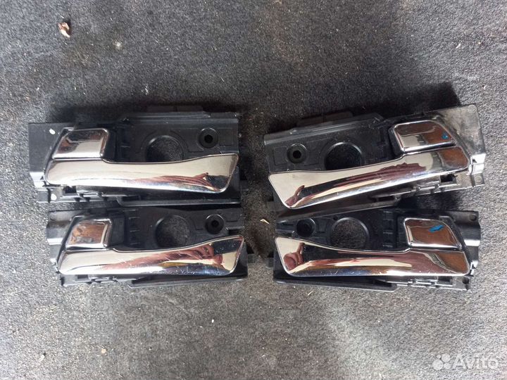 Комплект ручек хром внутренних Hyundai Solaris 1