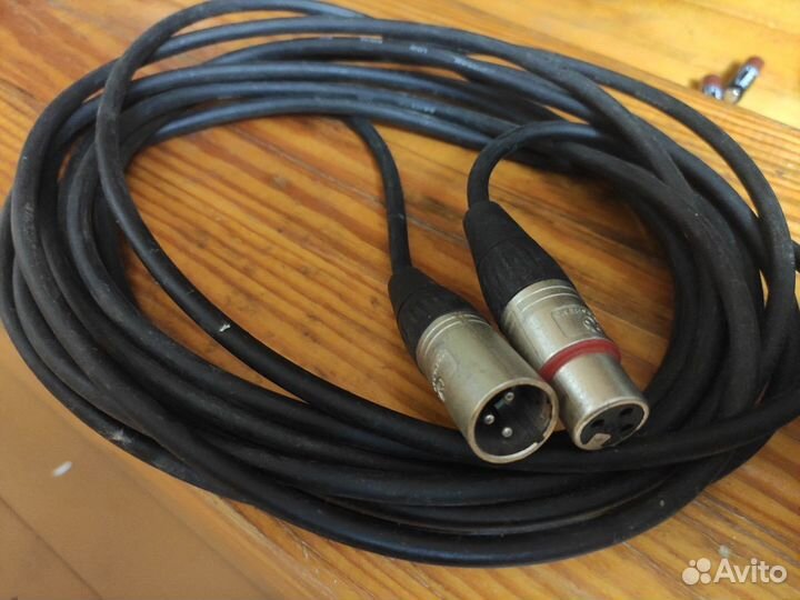 Кабель xlr-джек 6, Джек на джек, кабеля