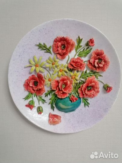 Тарелка декоративная