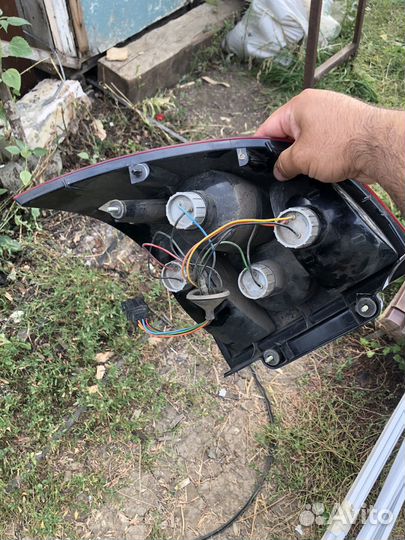 Задние фары на priora