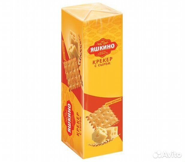 Печенье Крекер Яшкино с сыром 135г