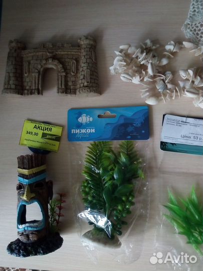 Декорации для аквариума