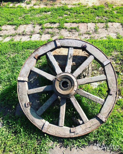 Продаются деревянные колеса для телеги 4 шт