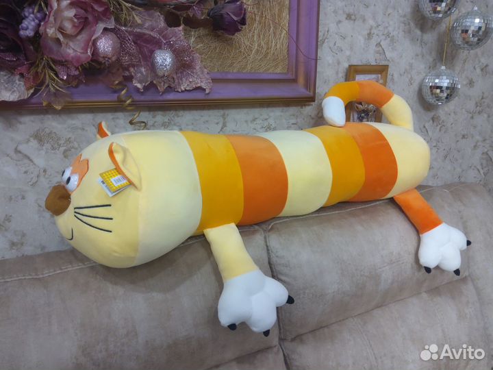 Кот- мягкая игрушка обнимашка