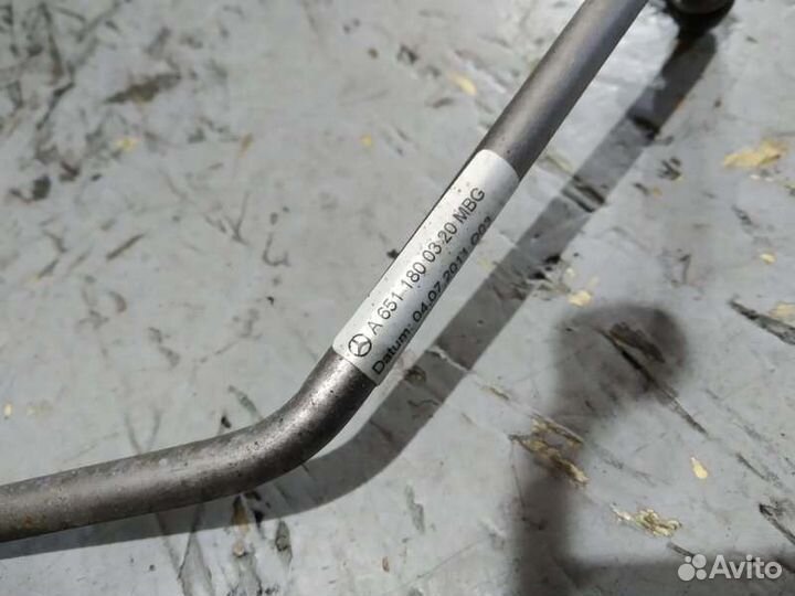 Трубка масляная Mercedes C-Class W204 OM651