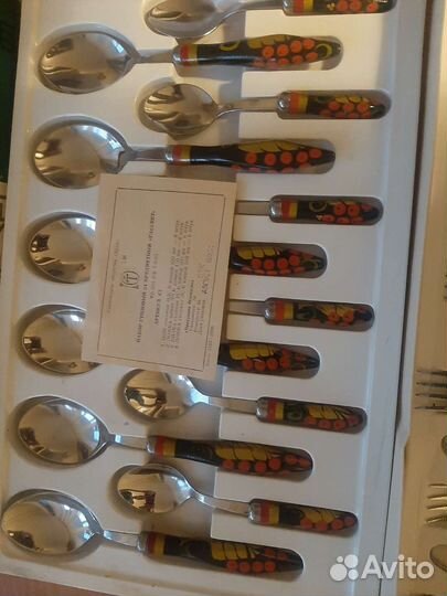 Столовый набор ложки и вилки СССР