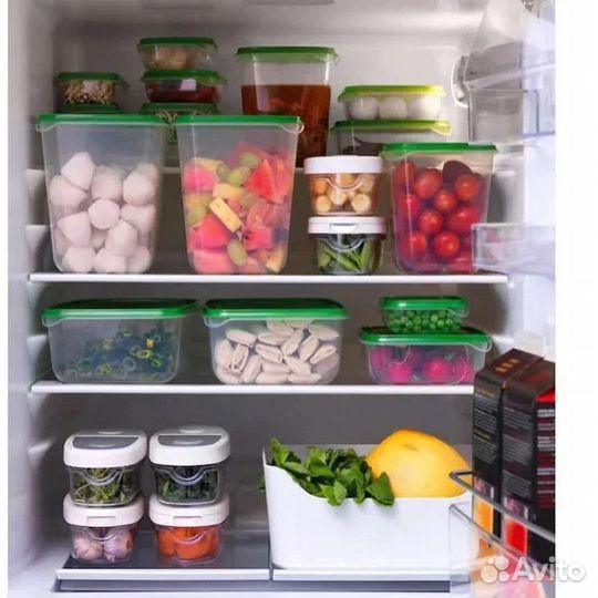 Набор контейнеров икеа, 17 шт новый