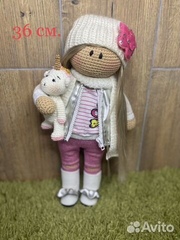 Вязанные куколки ручной работы