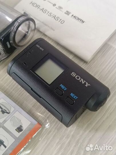 Экшн камера sony hdr-as15