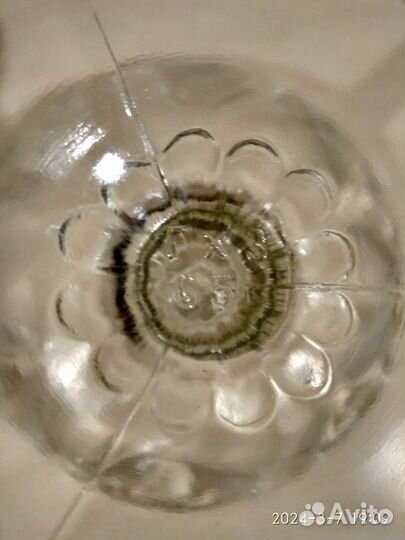 Ваза для фруктов на ножке СССР