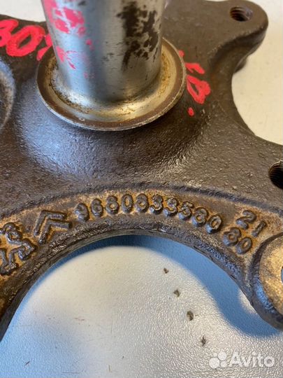 Цапфа задняя Peugeot 308