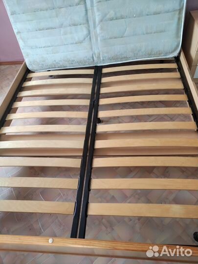 Кровать с матрасом бу