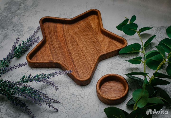 Менажницы из дуба (ясеня)