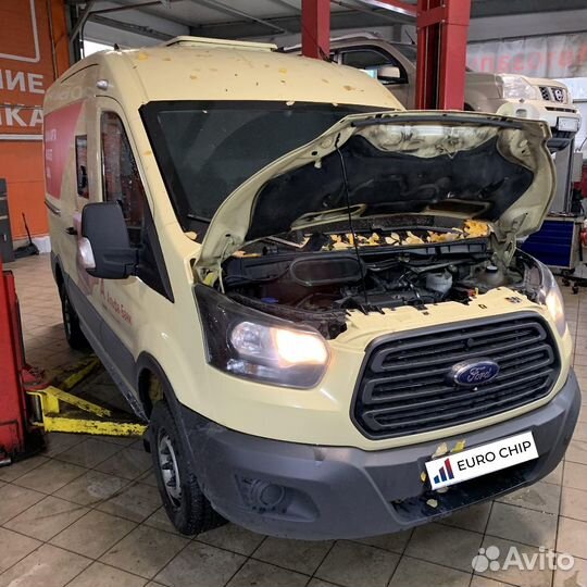 Чип тюнинг Ford Transit 2.4 tdci VII 140 лс