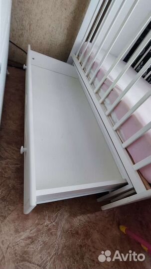 Детская кроватка 120х60 + матрас