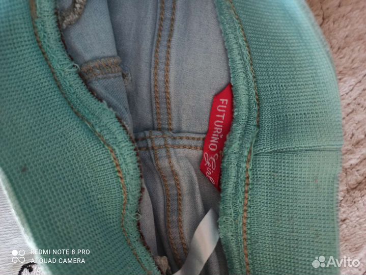 Джинсы для девочки 104