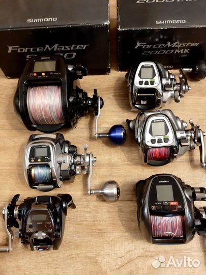 Современные электрокатушки Shimano Forcemaster