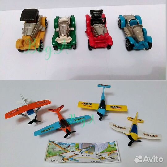 Киндер, коллекции сборки