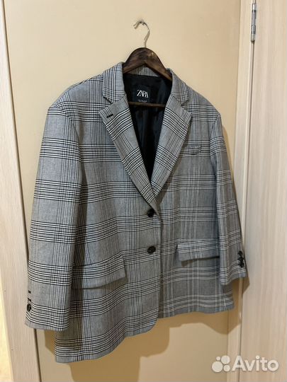 Пиджак оверсайз zara