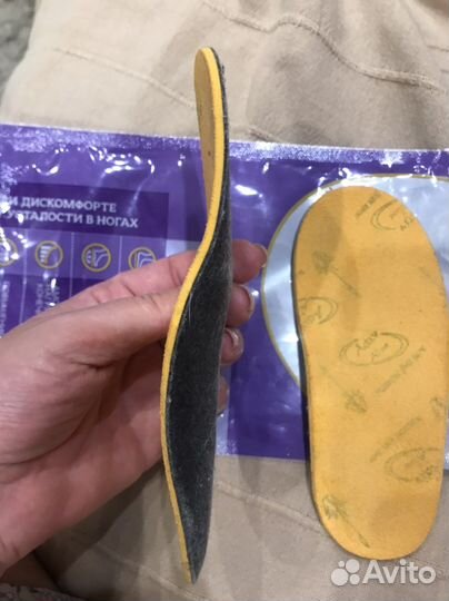 Стельки ортопедические детские