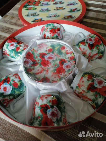 Красивые подарочные наборы чашек