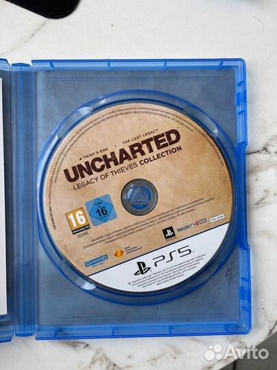 Uncharted 4 (Путь вора + Утраченное наследие) ps5