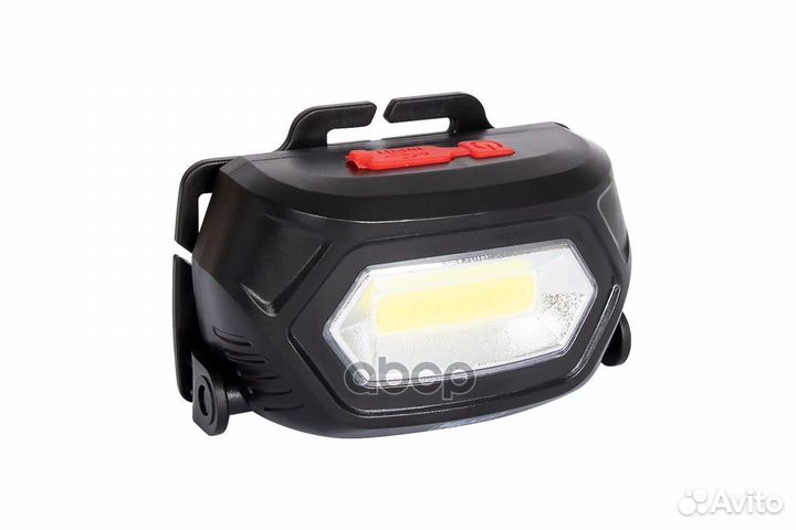 Фонарь налобный светодиодный аккумуляторный 3 Вт
