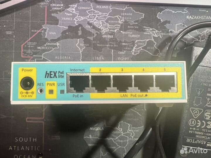 Роутер Mikrotik hEX PoE lite