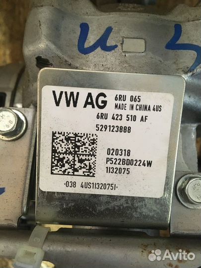 Колонка рулевая Volkswagen Polo Sedan