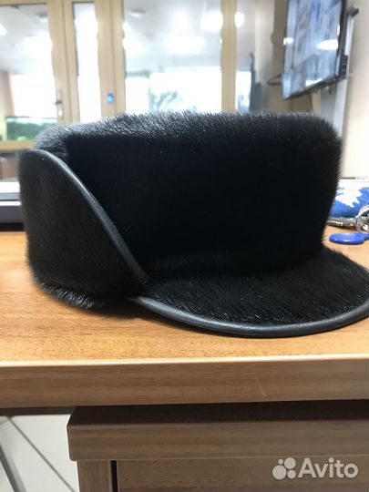 Шапка мужская из нерпы