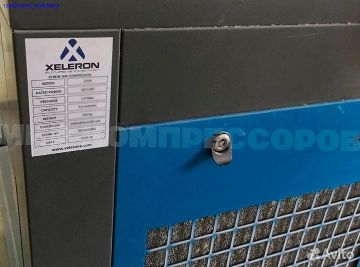Винтовой компрессор Xeleron: Надежность 12,0 м/мин