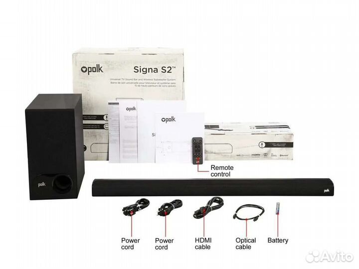 Саундбар Polk Audio Signa S2 Новый